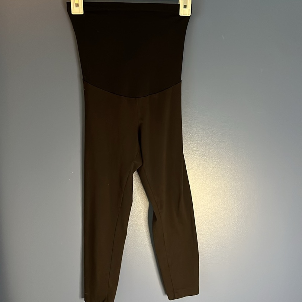Motherhood Maternity - size Small,  Black Leggings w patented "Secret fit bellyl